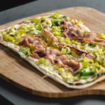 Lauch-Flammkuchen
