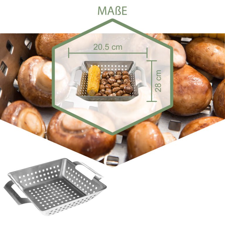 Edelstahl Grillkorb von meateor