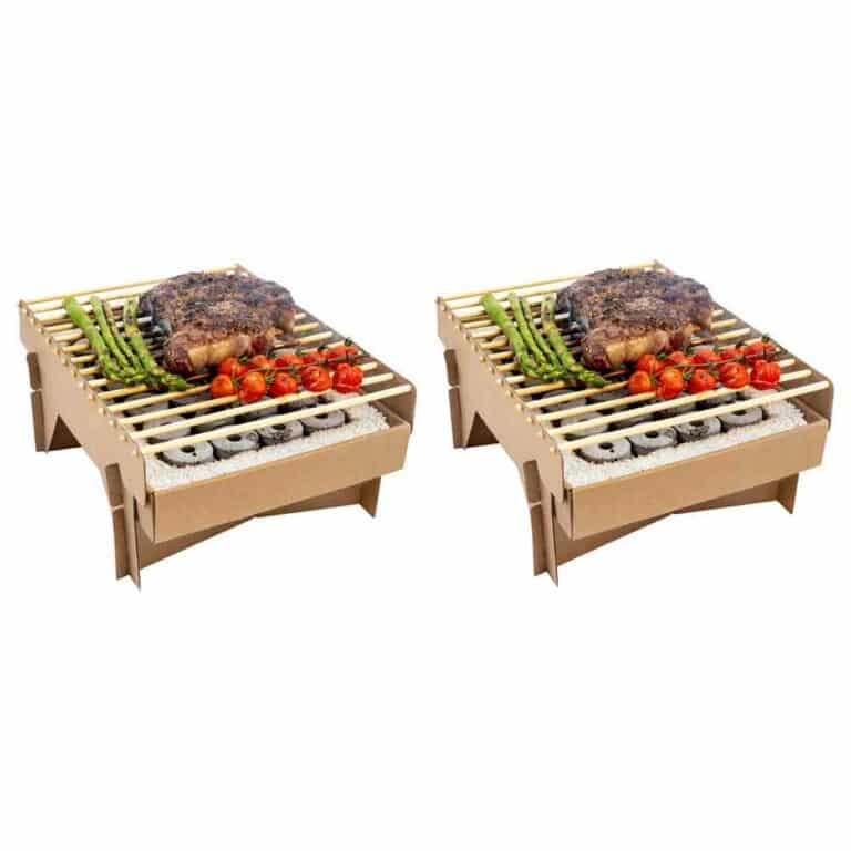 Öko Einweggrill 2er Set von meateor