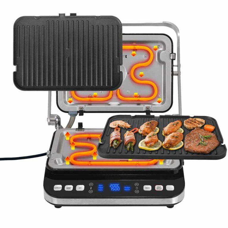 Tisch- und Kontaktgrill von Meateor