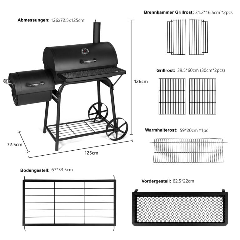 Meateor Smoker Maße