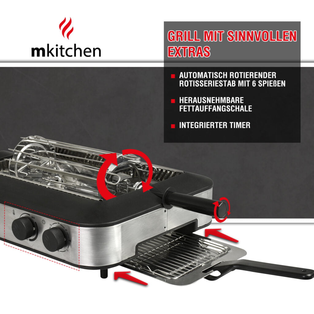 Multi Infrarot Tischgrill von Meateor