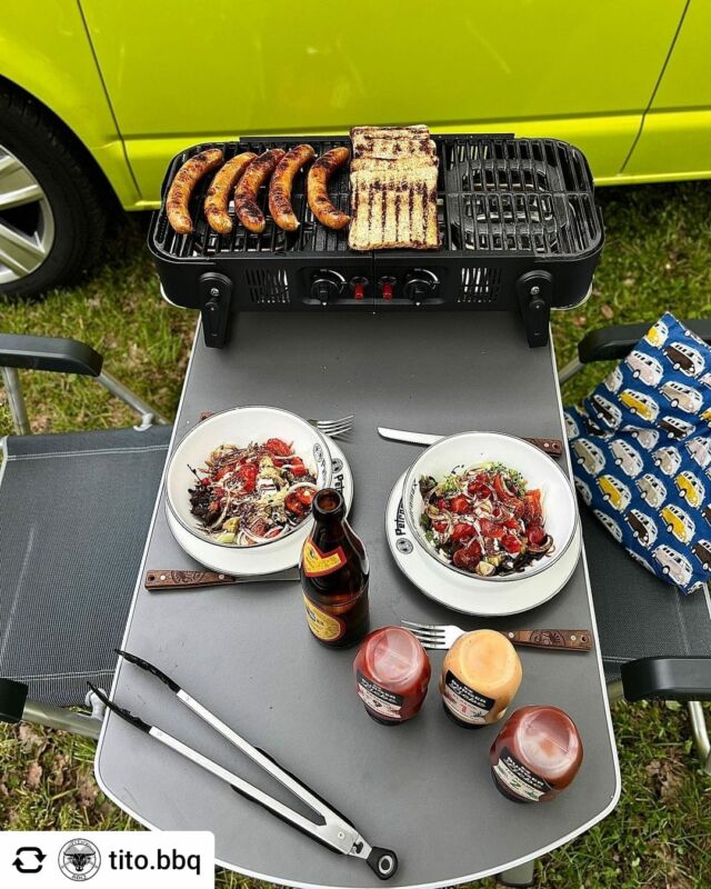 #repost Bei der perfekten Camping Ausstattung darf unser faltbare Gasgrill nicht fehlen. So klein und kompakt und trotzdem mit genug Power um das Grillen zu einer wahren Freude zu machen! @tito.bbq zeigt Euch hier mal wie schön es sein kann! 😊

Link zum Produkt findet Ihr im Bild.

#faltbarergasgrill #grillen #campinggrillen #meateor #gönndir