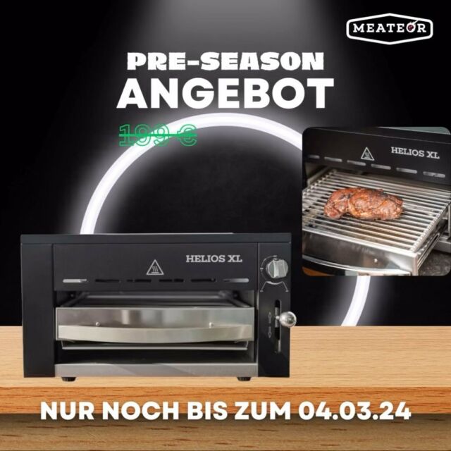 70€ Rabatt bis zum 04.03. Nur noch wenige Tage kräftig im Pre-Season SALE sparen. Mit dem Gutscheincode HELIOS spart ihr nun bis zum 04.03.24 70€ auf den Meateor Helios XL. #sonderangebot #sparpreis